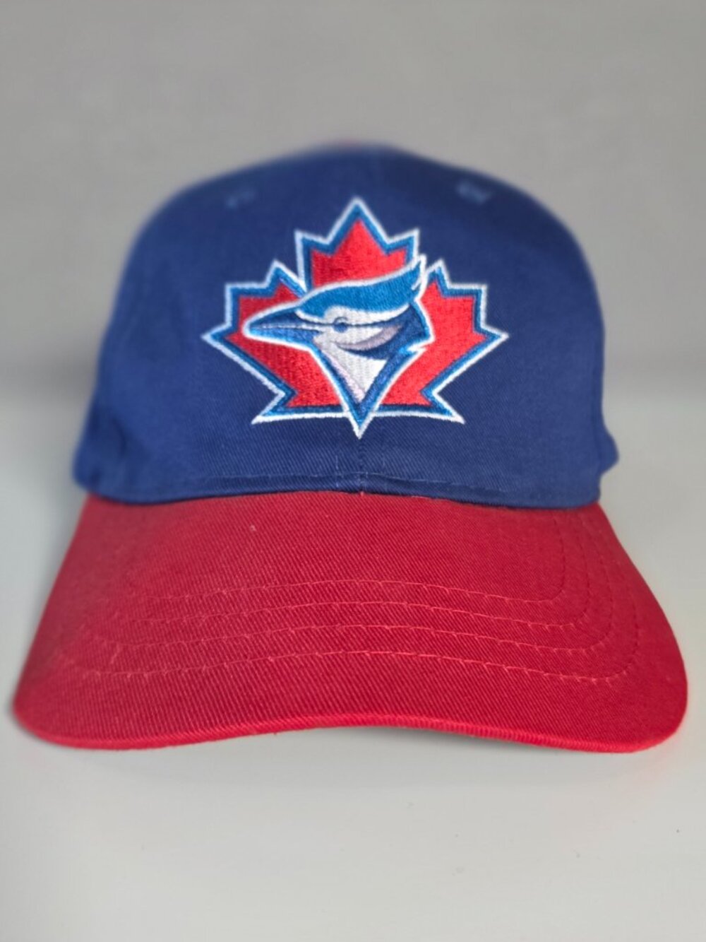 Vintage 90s Toronto Blue Jays Starter Youth Strapback Hat Blue Red MLB